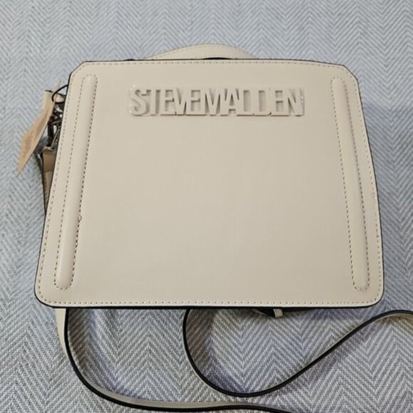 Steve Madden Sesame Bevelyn w/AirPod Case Crossbody Bag Purse Satchel NWT - Picture 3 of 13